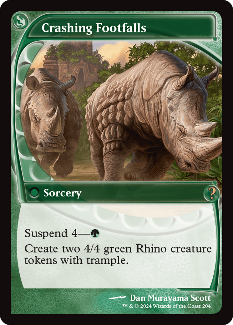 Crashing Footfalls [MB2-204]