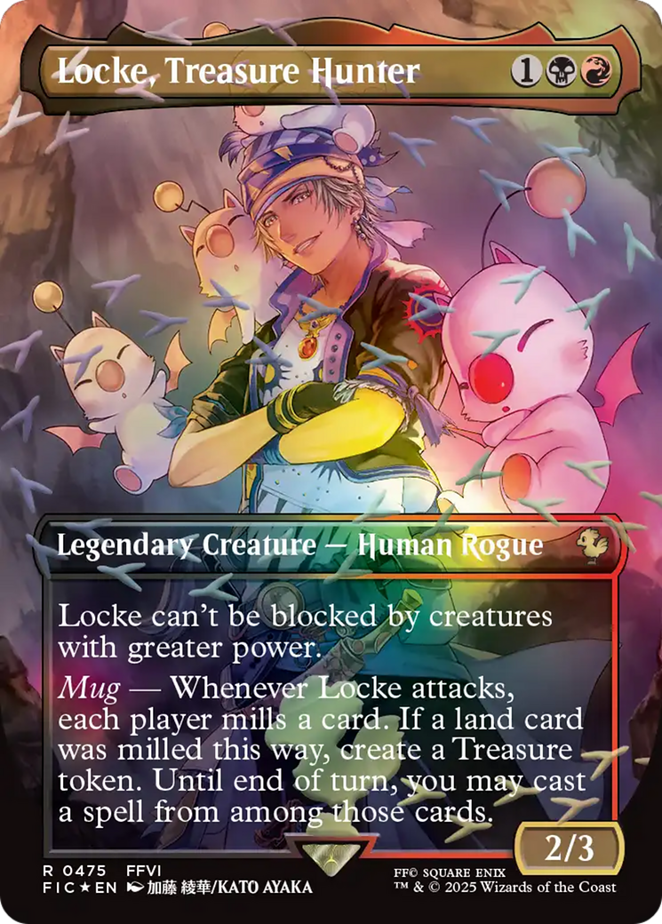 Locke, Treasure Hunter - Borderless - Full Art [FIC-475]