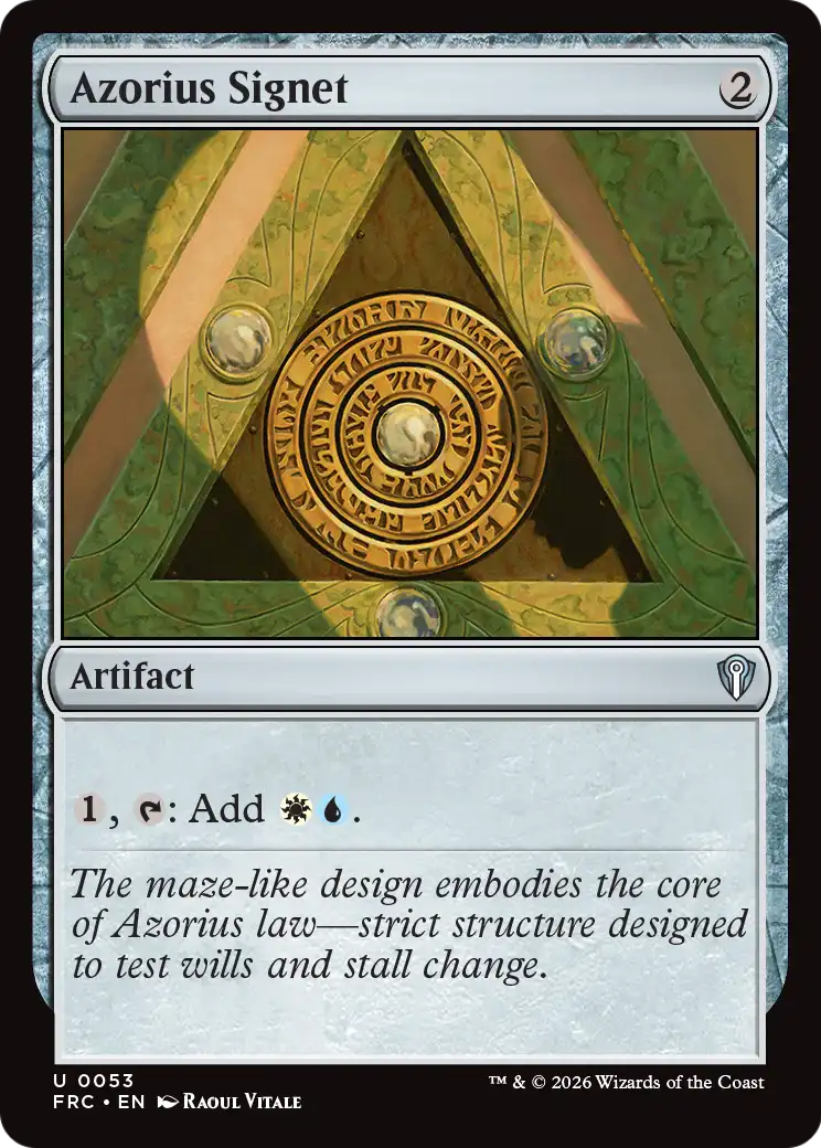 Azorius Signet [FRC-53]