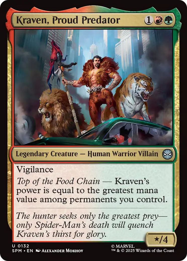 Kraven, Proud Predator [SPM-132]