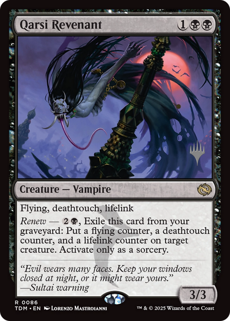 Qarsi Revenant - Promo Pack [PTDM-86p]
