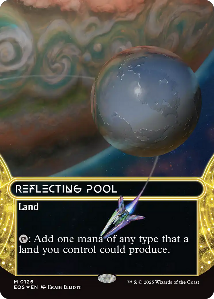 Reflecting Pool - Borderless - Galaxy Foil - Full Art [EOS-126]