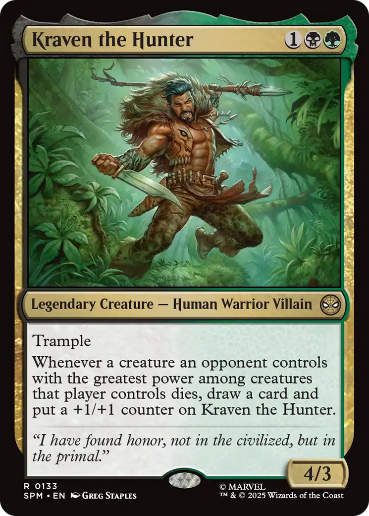 Kraven the Hunter [SPM-133]
