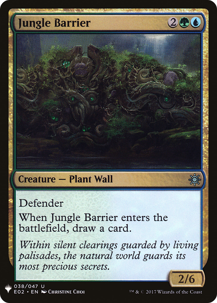 Jungle Barrier [PLST-E02-38]
