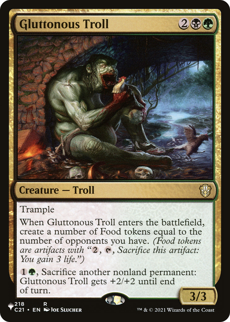 Gluttonous Troll [PLST-C21-218]
