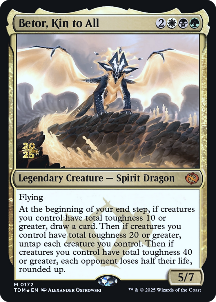 Betor, Kin to All - Prerelease Promo [PTDM-172s]