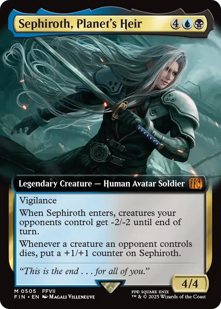 Sephiroth, Planet's Heir - Extended Art [FIN-505]