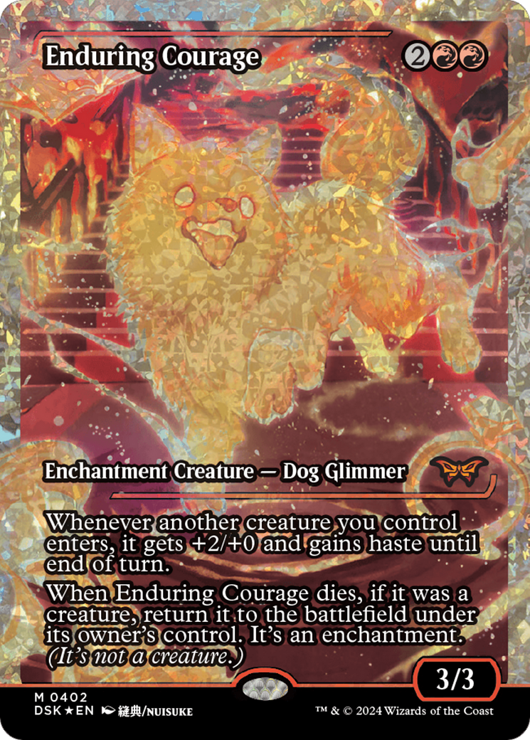 Enduring Courage - Showcase - Fracture Foil [DSK-402]