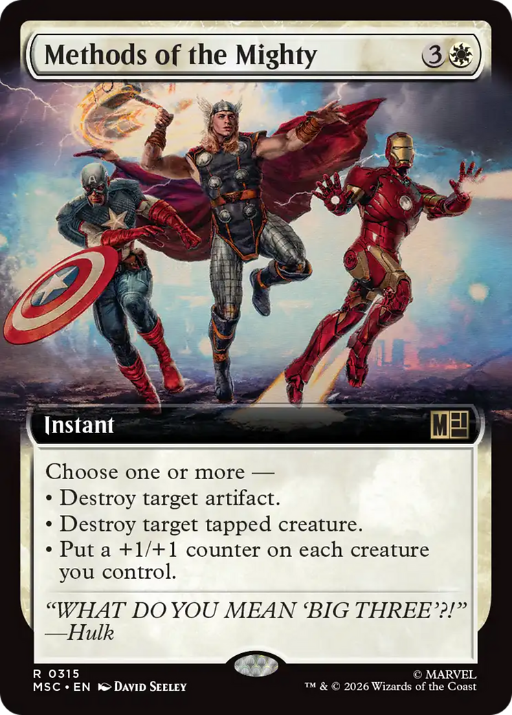 Methods of the Mighty - Extended Art [MSC-315]