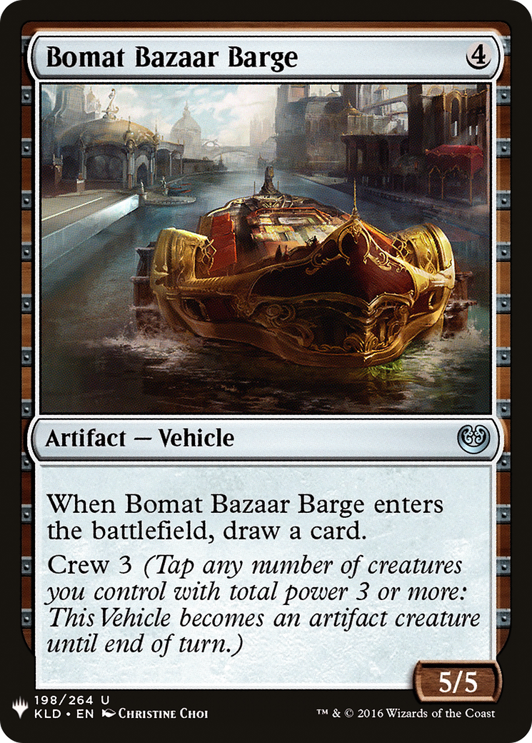 Bomat Bazaar Barge [PLST-KLD-198]