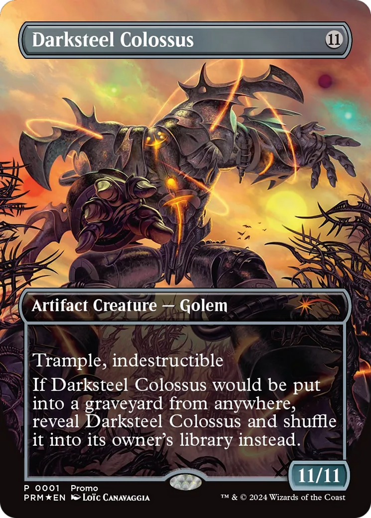 Darksteel Colossus - Borderless - Promo [PW24-19]