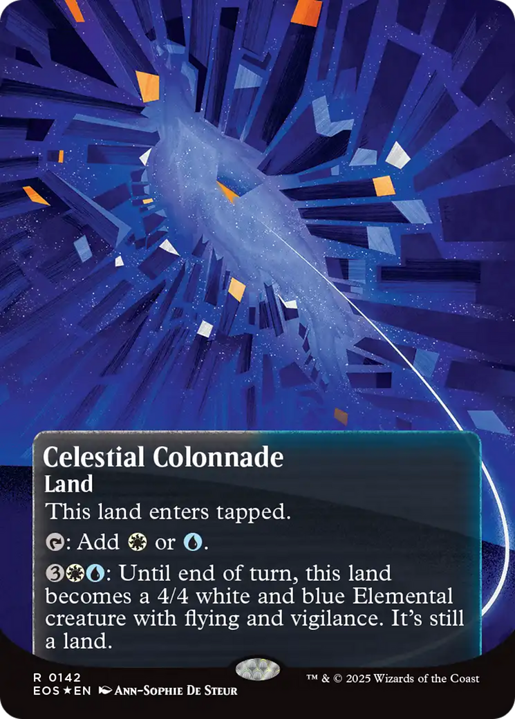 Celestial Colonnade - Borderless - Galaxy Foil - Full Art [EOS-142]