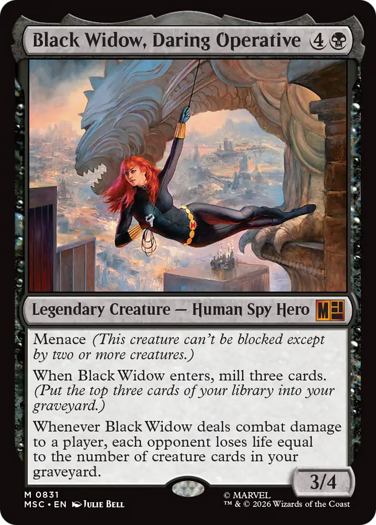 Black Widow, Daring Operative [MSC-831]