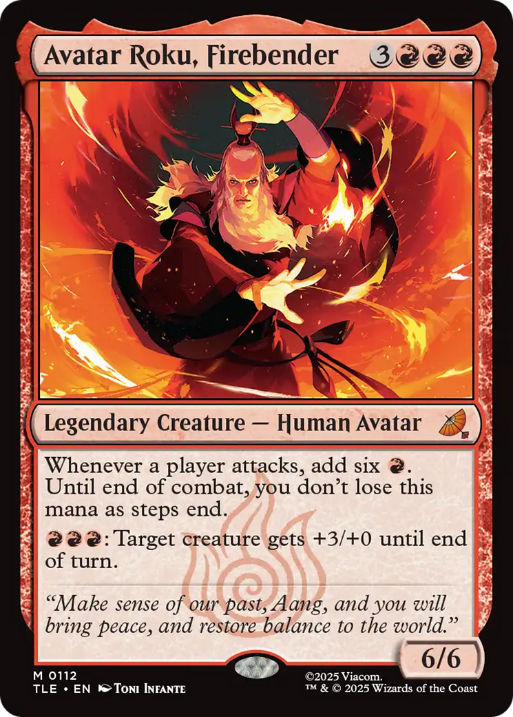 Avatar Roku, Firebender [TLE-112]