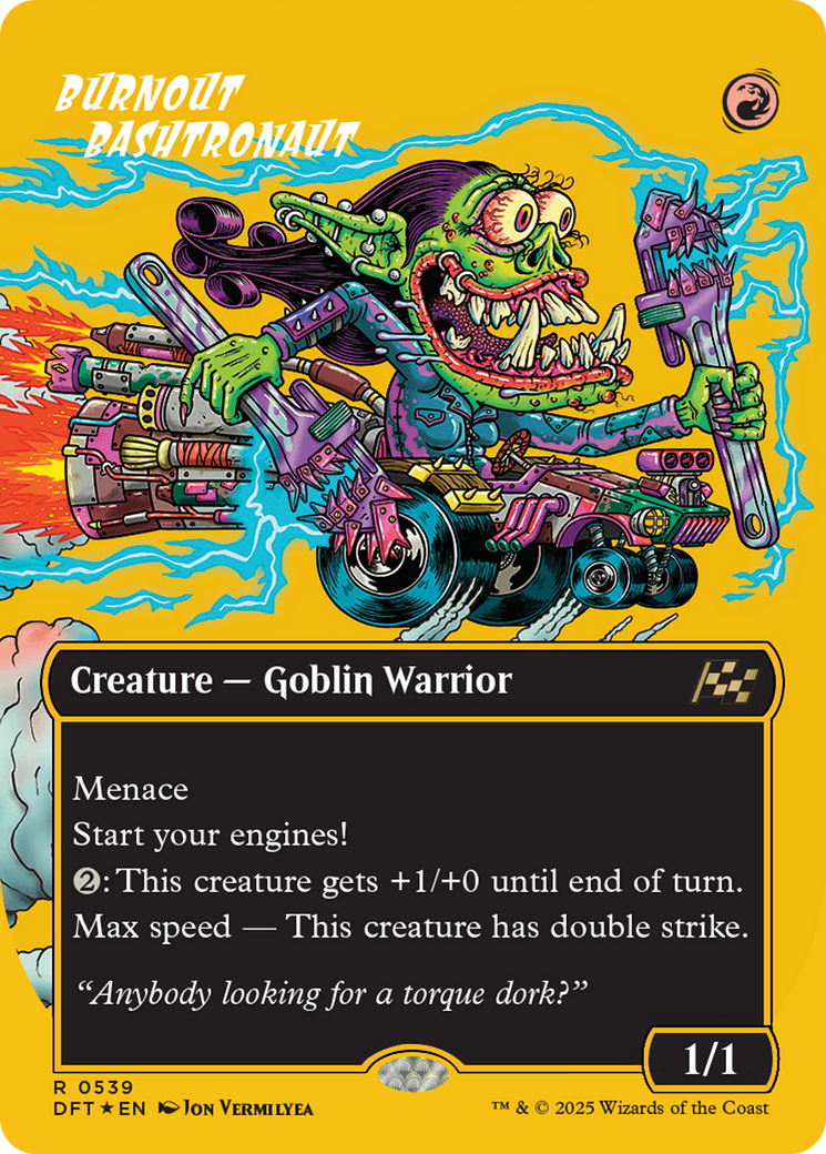 Burnout Bashtronaut - Borderless - First Place Foil [DFT-539]