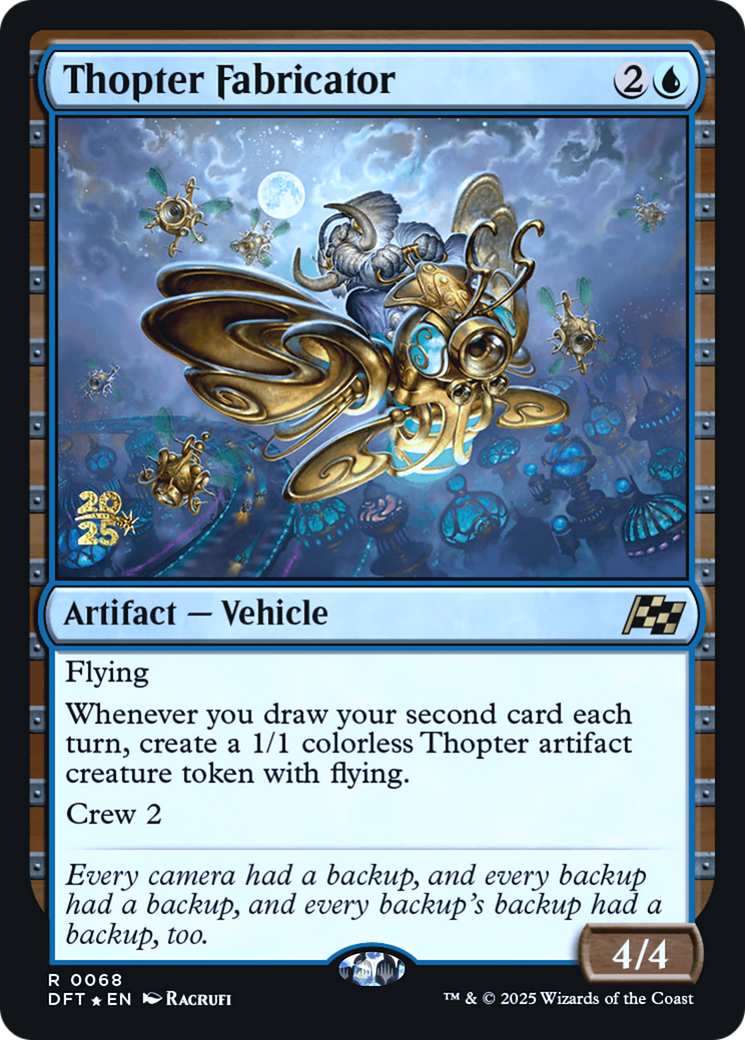 Thopter Fabricator - Prerelease Promo [PDFT-68s]