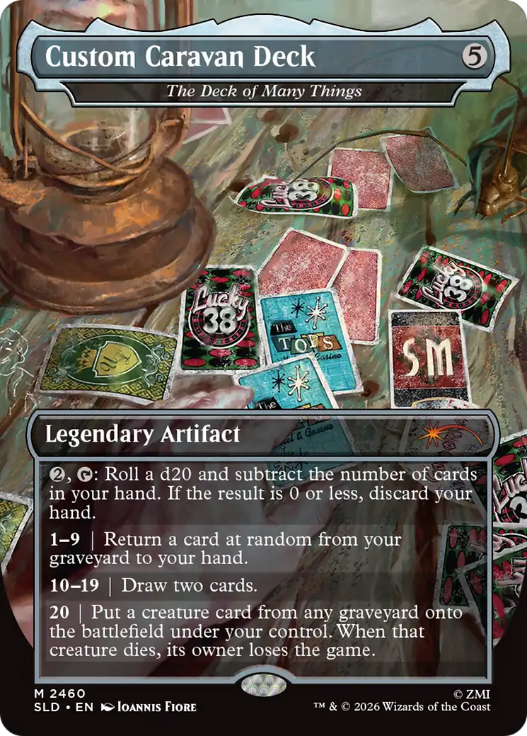 The Deck of Many Things - Borderless - Full Art [SLD-2460]