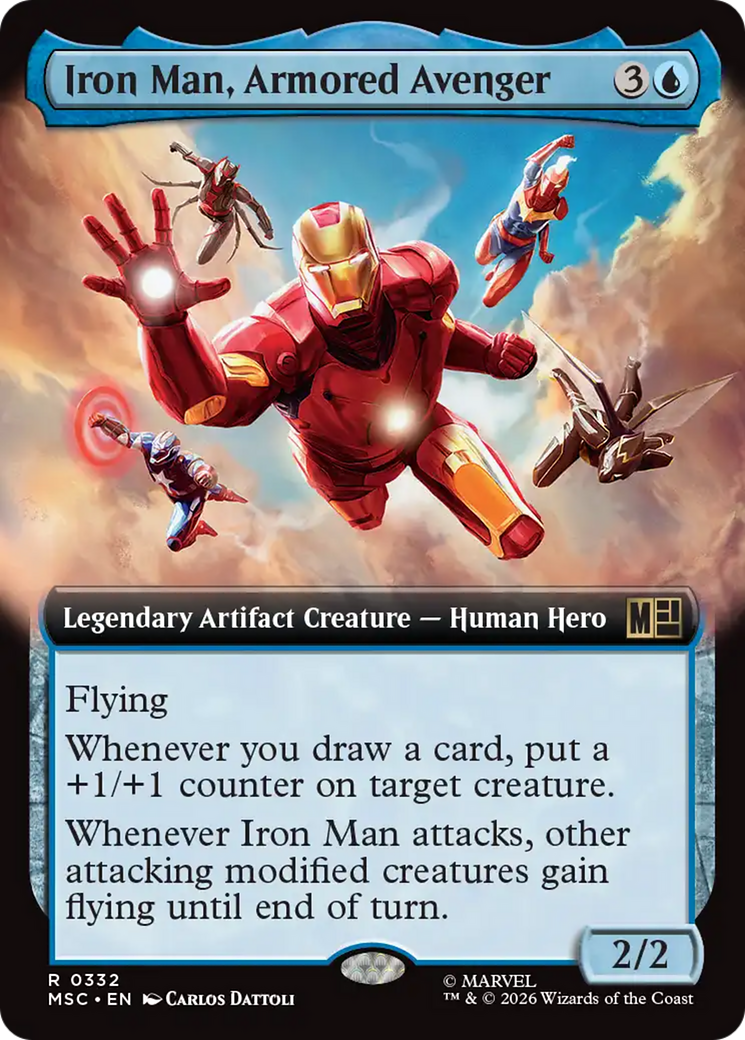 Iron Man, Armored Avenger - Extended Art [MSC-332]