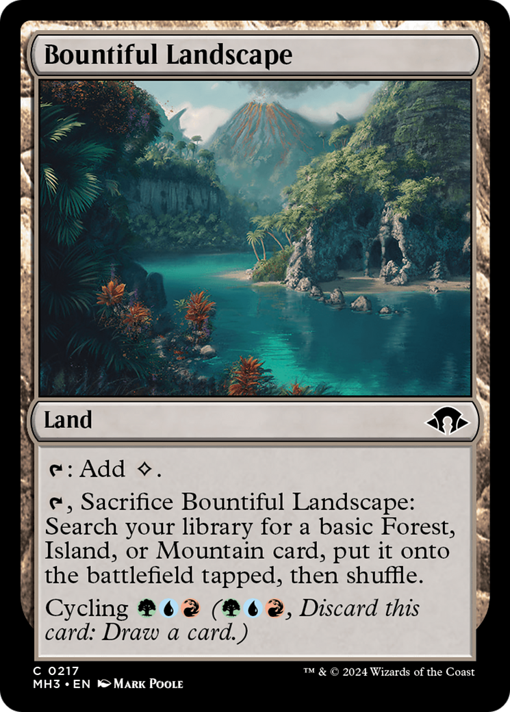 Bountiful Landscape [MH3-217]