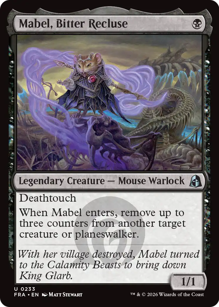 Mabel, Bitter Recluse [FRA-233]
