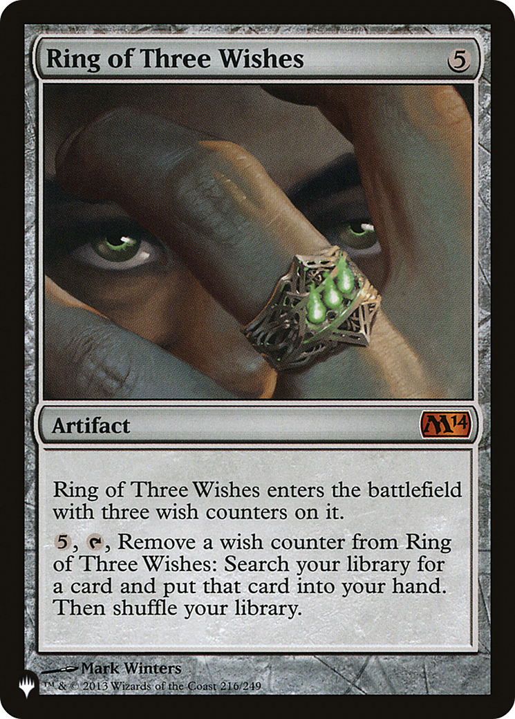 Ring of Three Wishes [PLST-M14-216]
