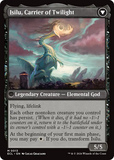 Eirdu, Carrier of Dawn // Isilu, Carrier of Twilight [ECL-13]