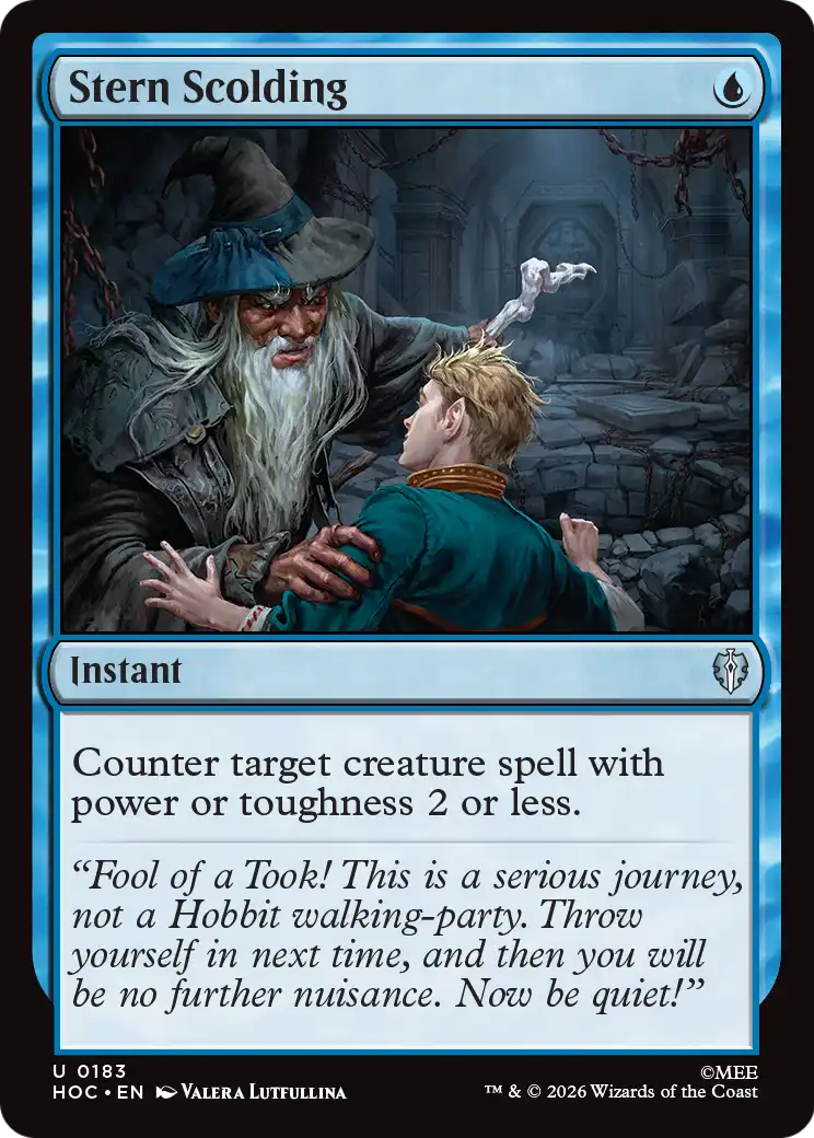 Stern Scolding [HOC-183]