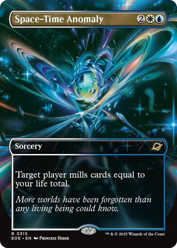 Space-Time Anomaly - Borderless - Full Art [EOE-315]