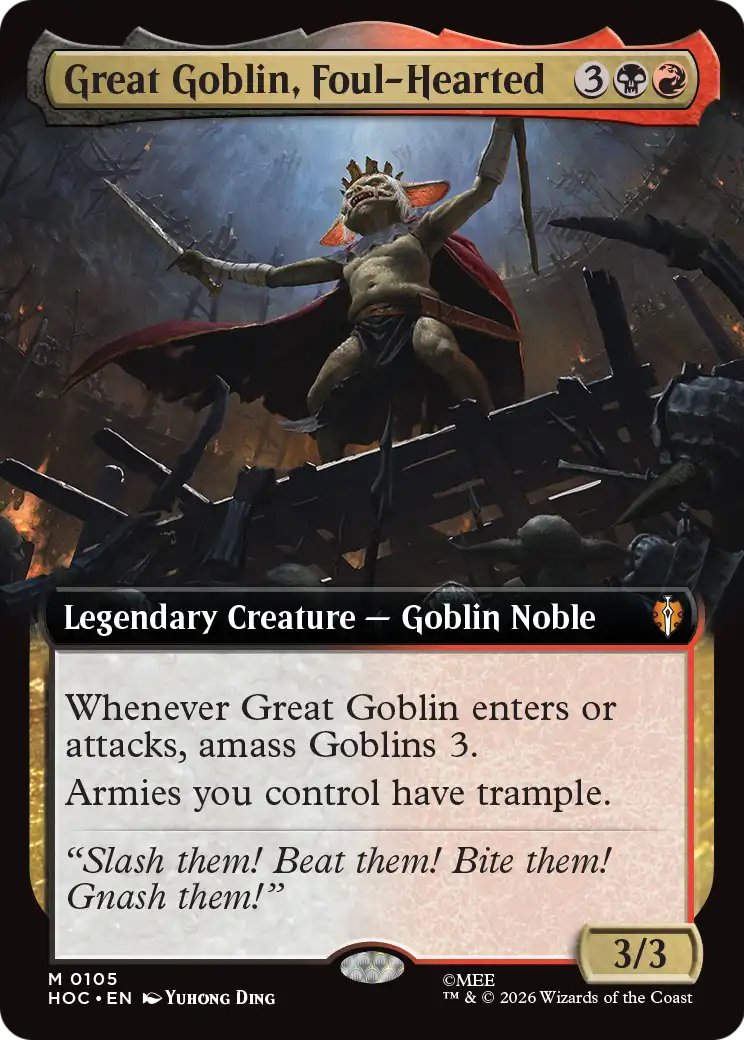 Great Goblin, Foul-Hearted [HOC-105]