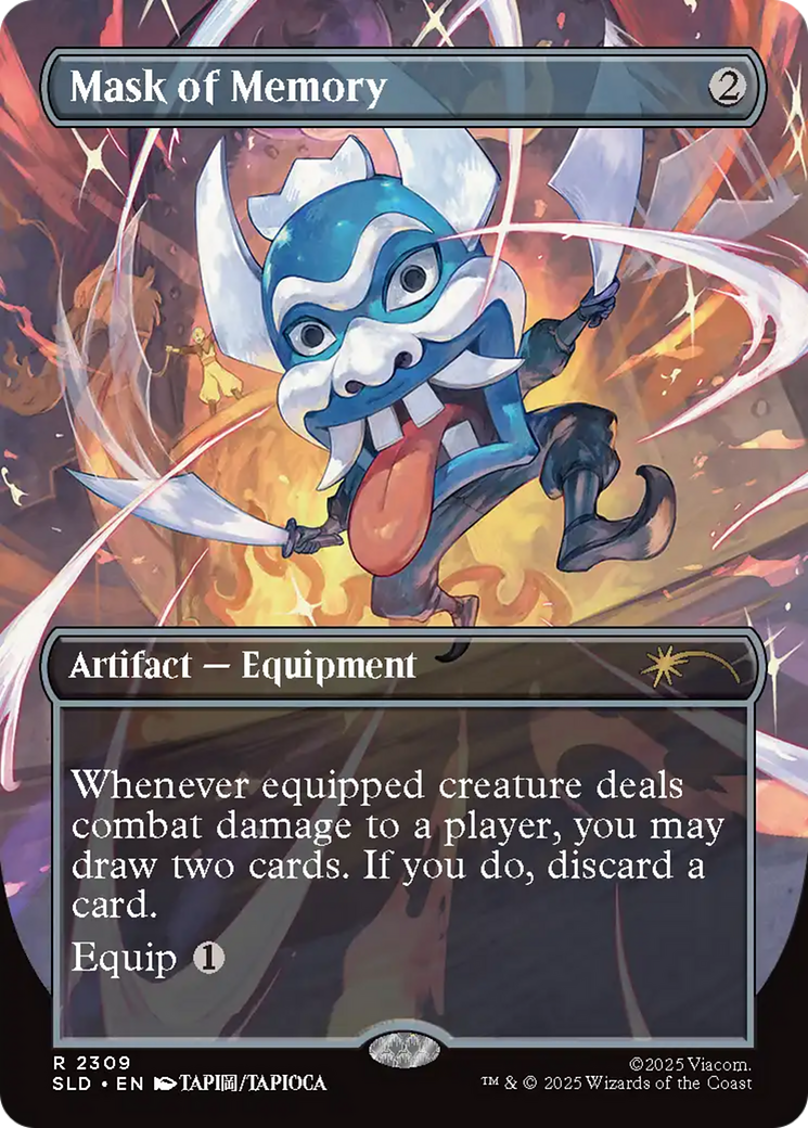 Mask of Memory - Borderless - Full Art [SLD-2309]