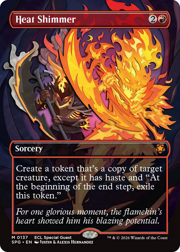 Heat Shimmer - Borderless - Full Art [SPG-137]