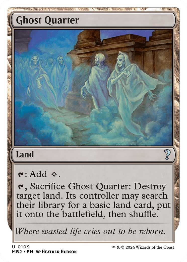 Ghost Quarter [MB2-109]