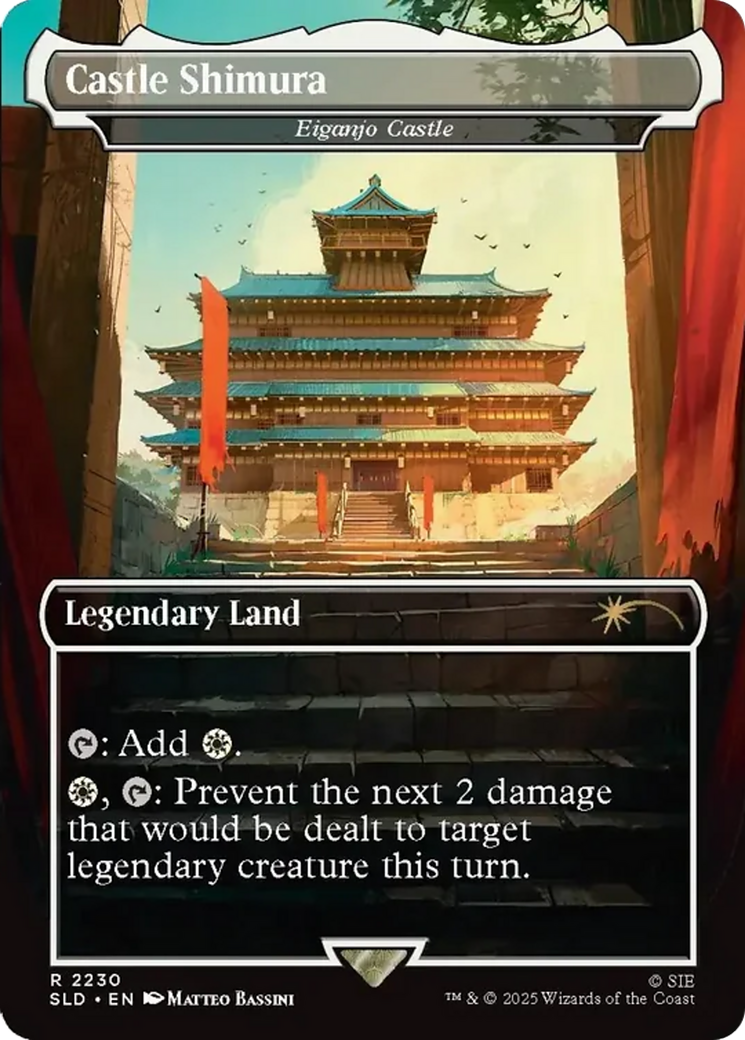 Eiganjo Castle - Borderless - Full Art [SLD-2230]