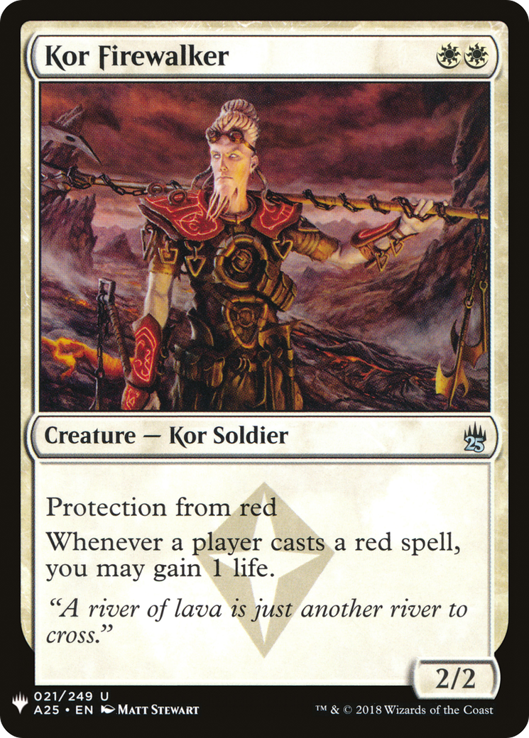 Kor Firewalker [PLST-A25-21]