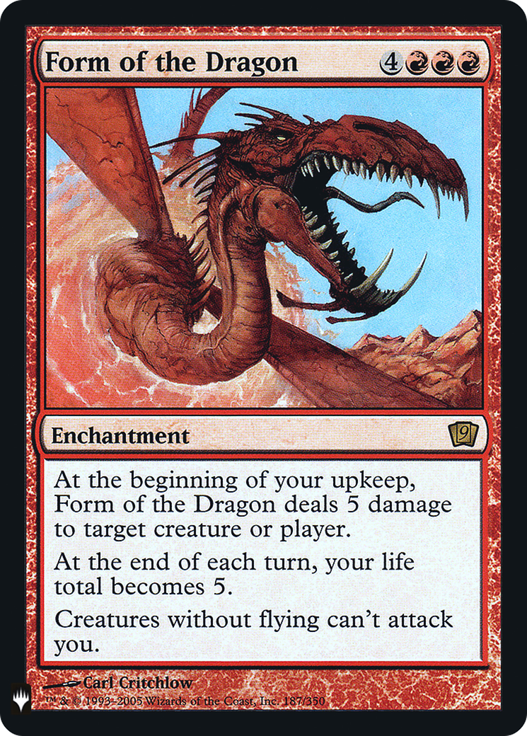 Form of the Dragon [PLST-9ED-187]