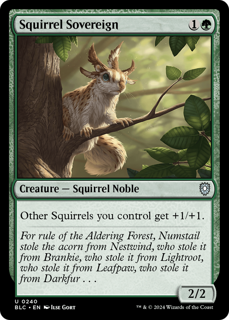 Squirrel Sovereign [BLC-240]