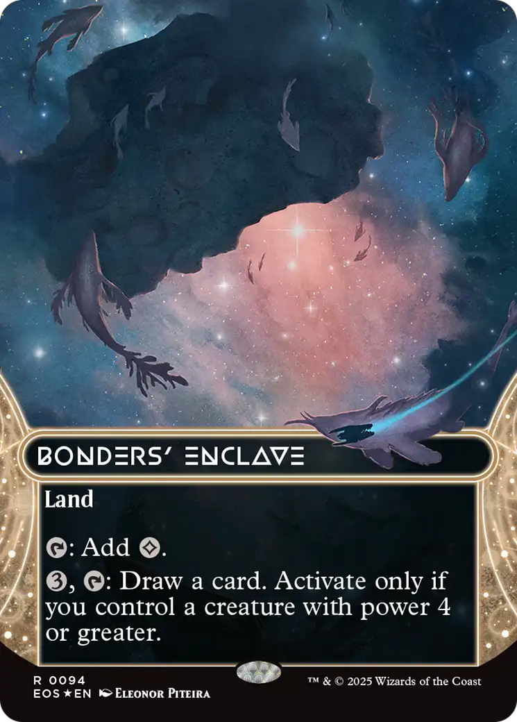 Bonders' Enclave - Borderless - Galaxy Foil - Full Art [EOS-94]