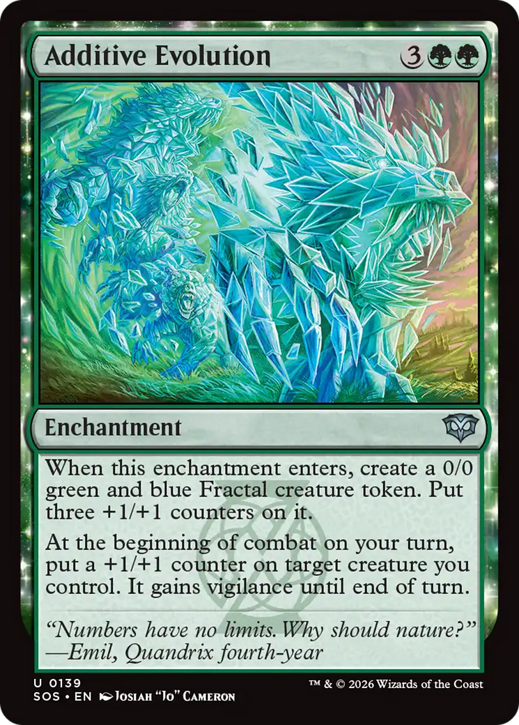 Additive Evolution [SOS-139]