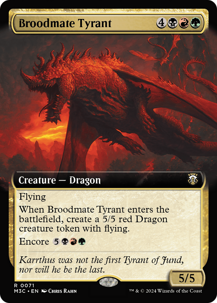 Broodmate Tyrant - Extended Art [M3C-71]