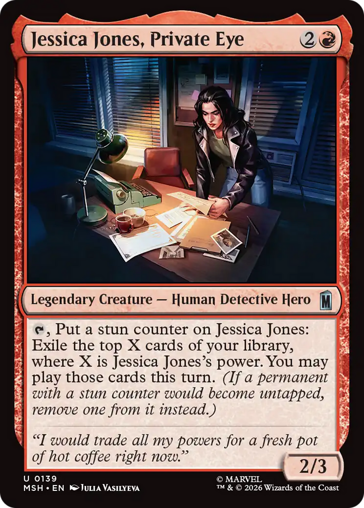 Jessica Jones, Private Eye [MSH-139]