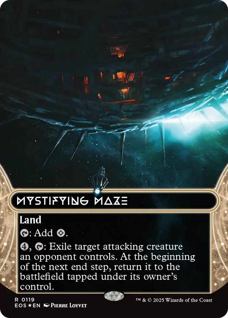 Mystifying Maze - Borderless - Galaxy Foil - Full Art [EOS-119]