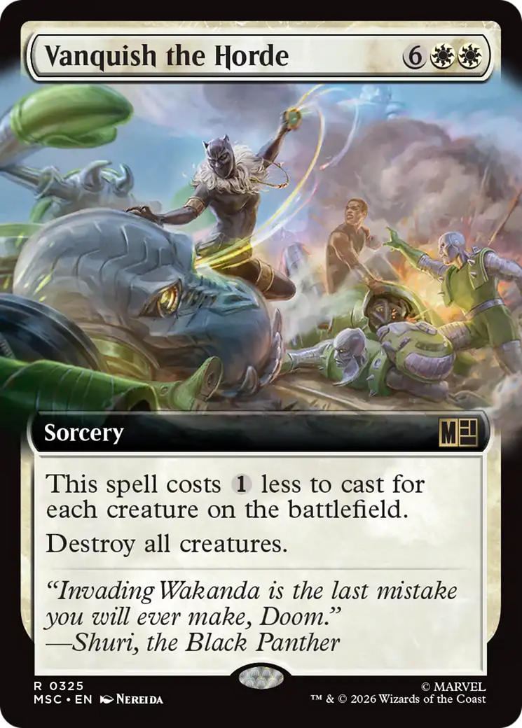 Vanquish the Horde - Extended Art [MSC-325]