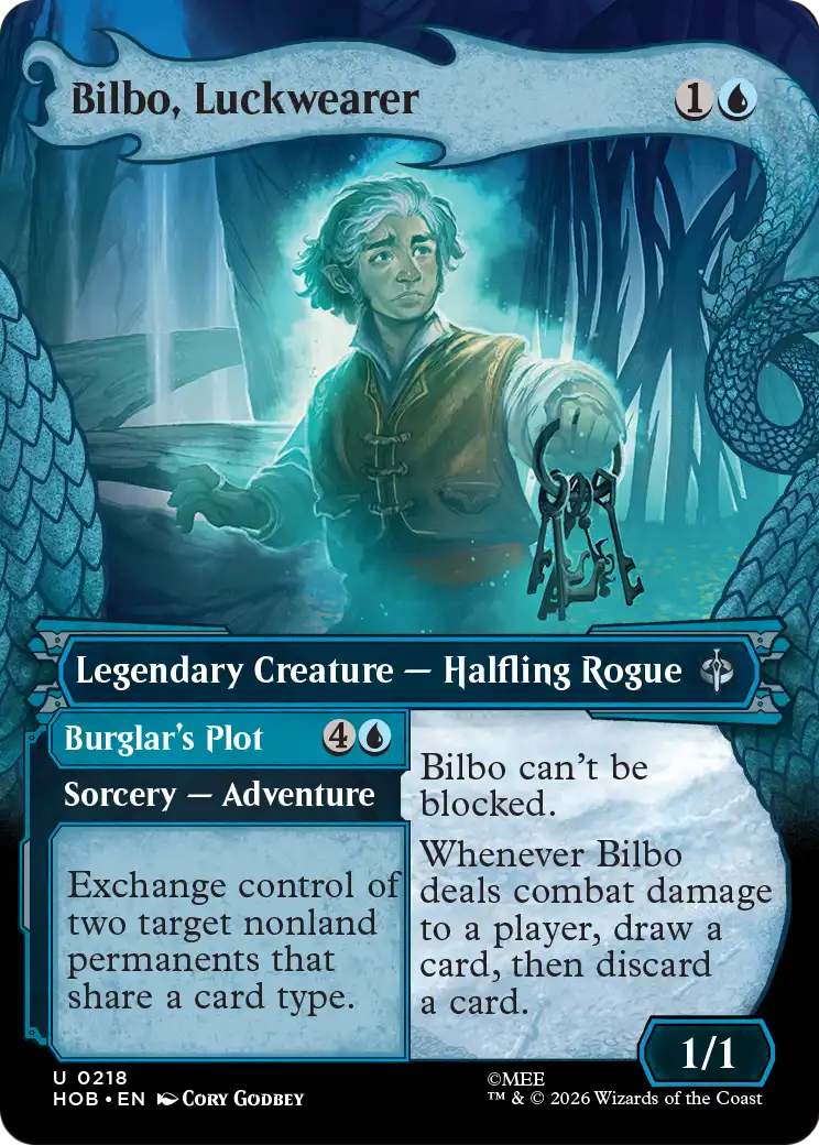 Bilbo, Luckwearer // Burglar's Plot [HOB-218]