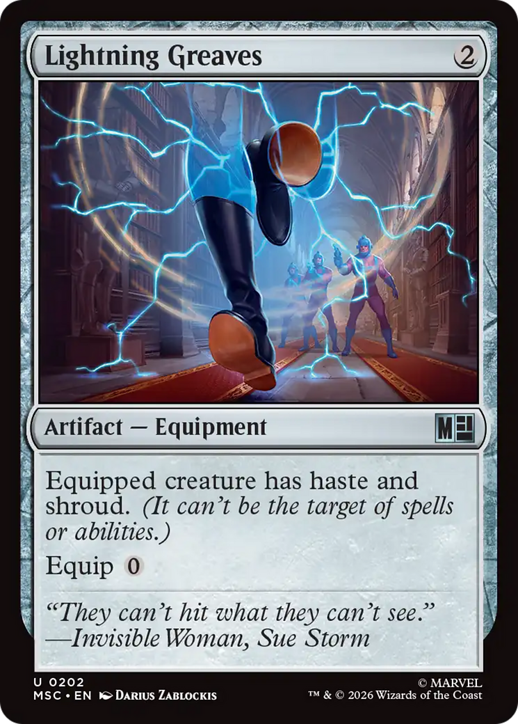Lightning Greaves [MSC-202]