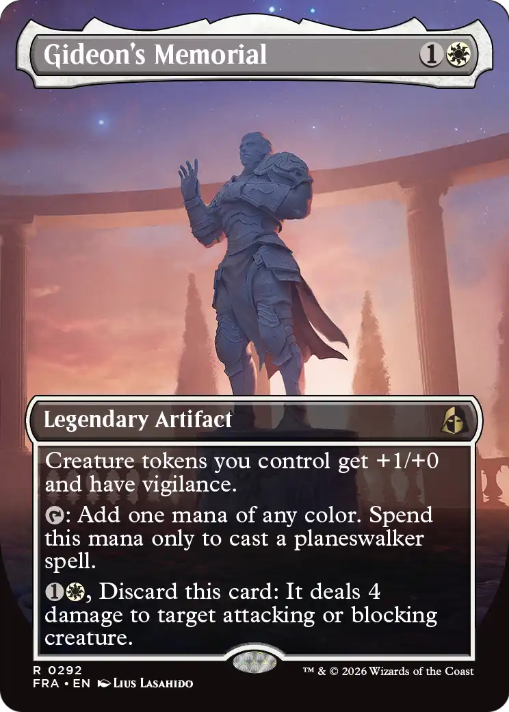 Gideon's Memorial [FRA-292]