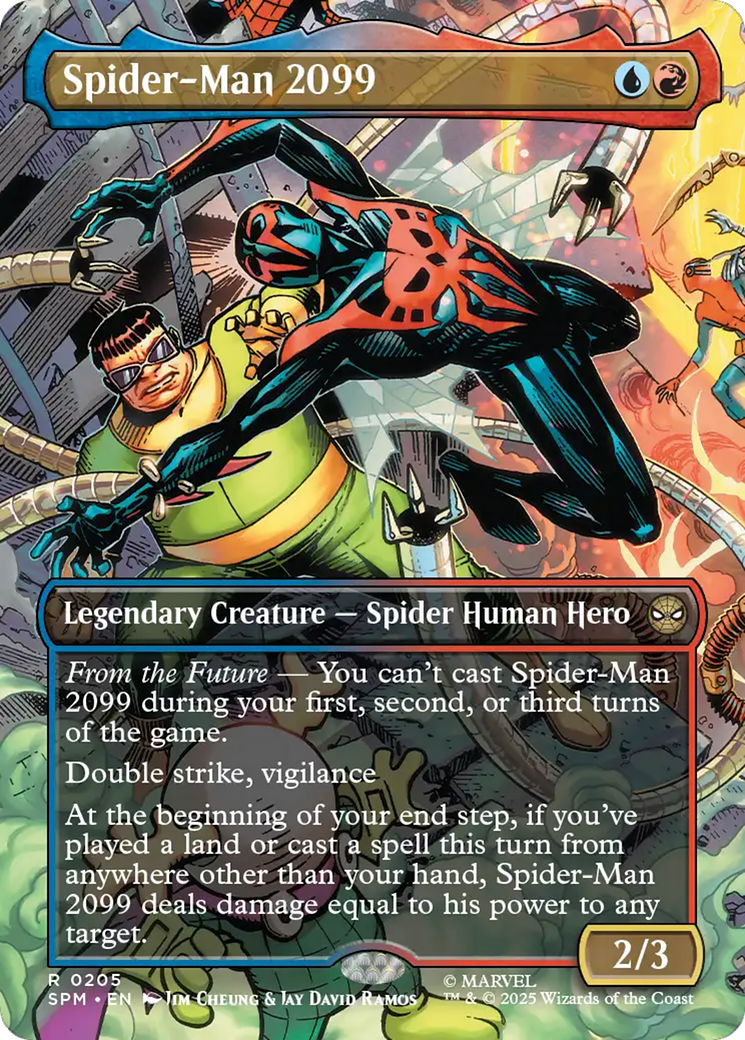 Spider-Man 2099 - Borderless - Full Art [SPM-205]