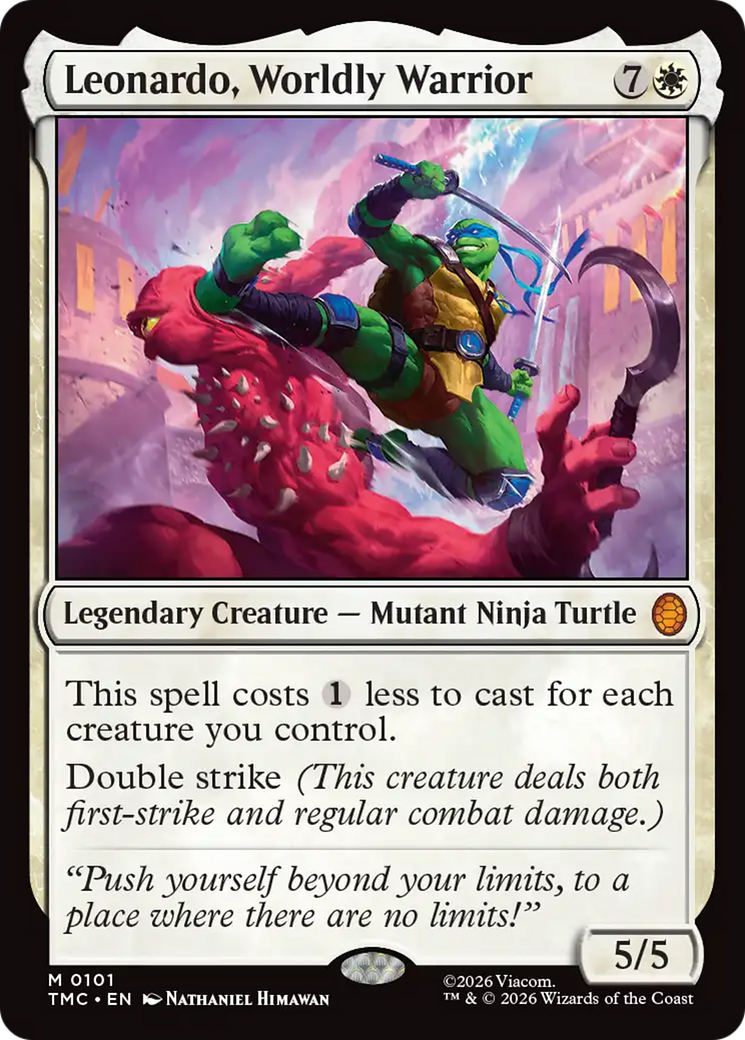 Leonardo, Worldly Warrior [TMC-101]