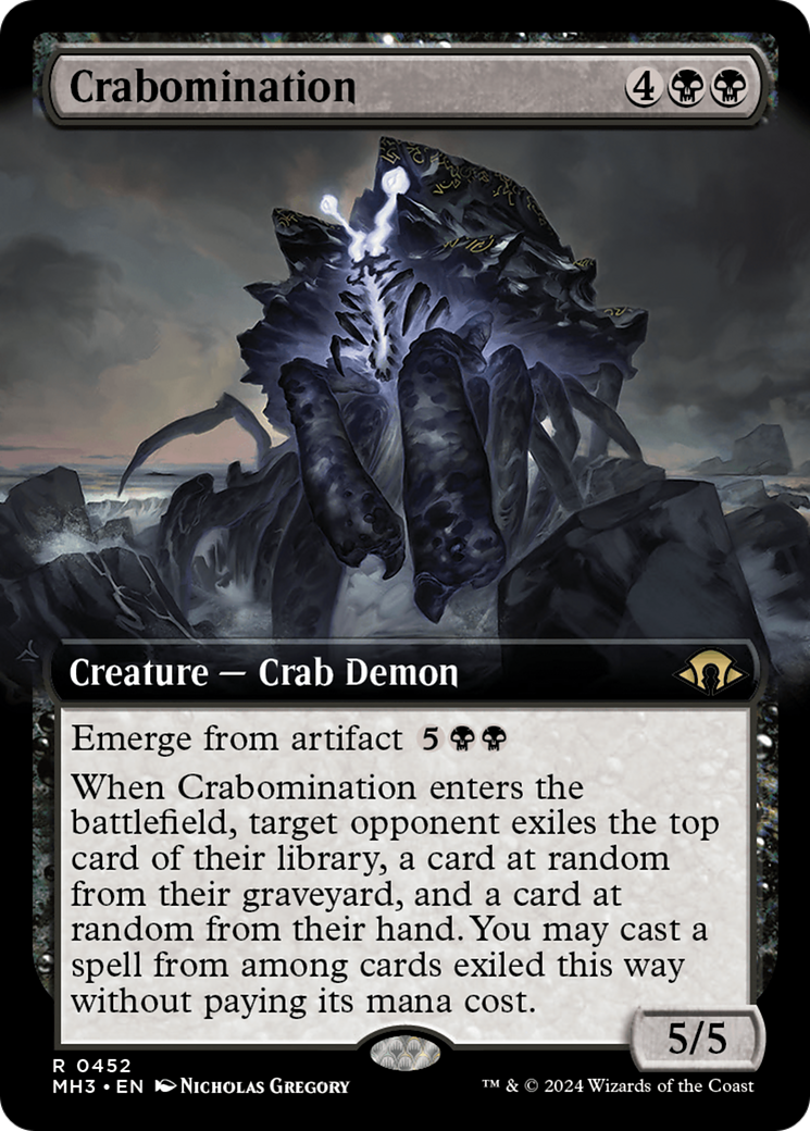 Crabomination - Extended Art [MH3-452]