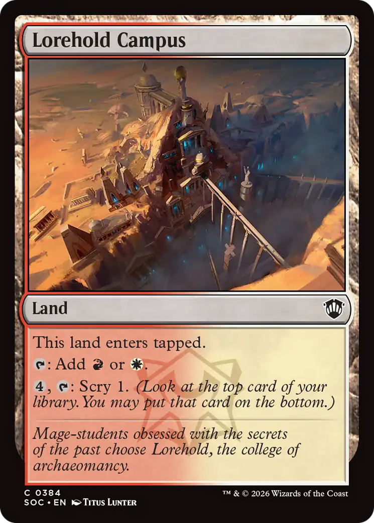 Lorehold Campus [SOC-384]
