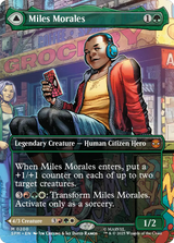 Miles Morales // Ultimate Spider-Man - Borderless - Full Art [SPM-200]